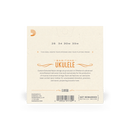 D'addario EJ65B Baritone Ukulele Clear Nylon Silver Wound