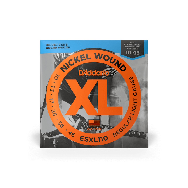 D'Addario ESXL110 Double Ball End Nickel Wound 10-46 Regular Light Electric Guitar Strings