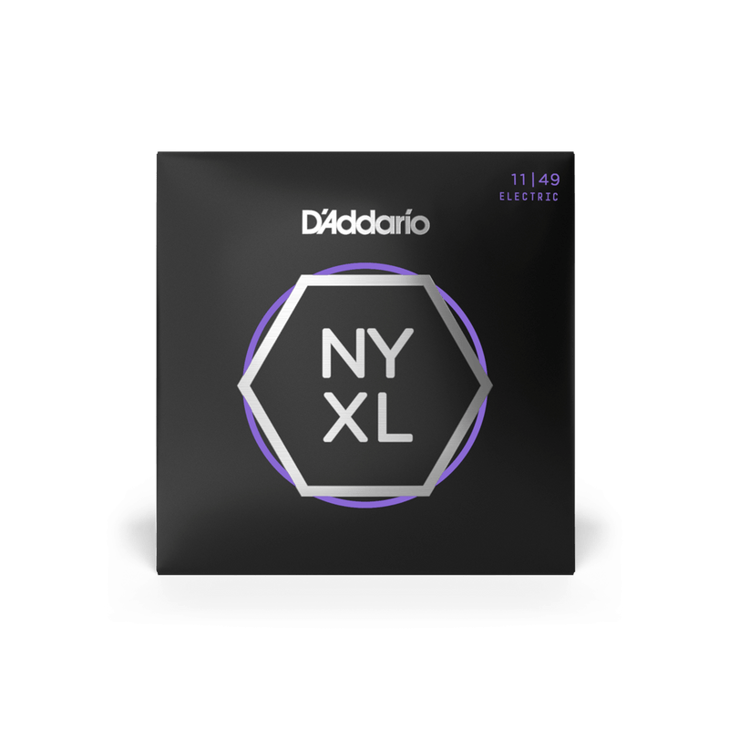 D'Addario NYXL1149 NYXL Nickel 11-49 Medium Gauge Electric Guitar Strings
