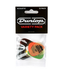 Dunlop Acoustic Guitar Pick - Variety 12 Pack
