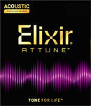 Elixir Attune 12-53 Coated Acoustic Guitar Strings Elixir