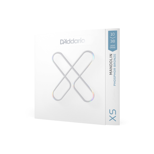 D'Addario XSM1038 10-38 Light XS Phosphor Bronze Mandolin Strings