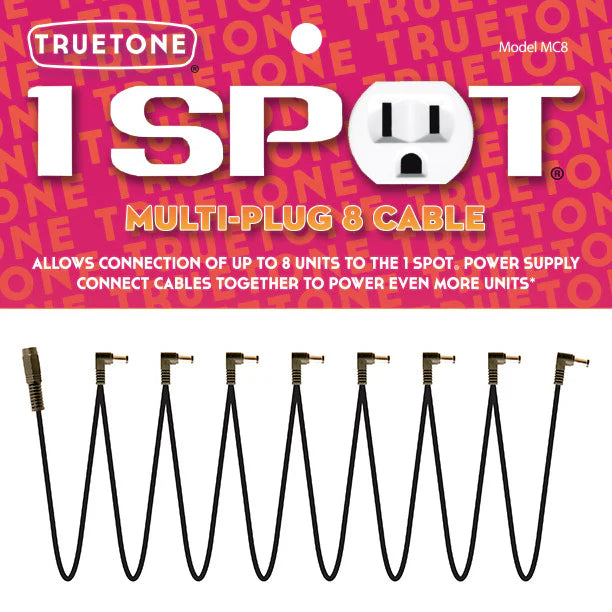 Truetone MC8 Multi-Plug 8 Cable