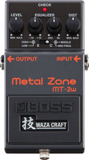 Boss MT-2w Metal Zone Waza Craft Guitar Pedal