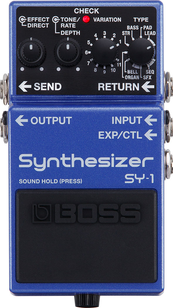 Boss SY-1 Synthesizer Guitar Pedal