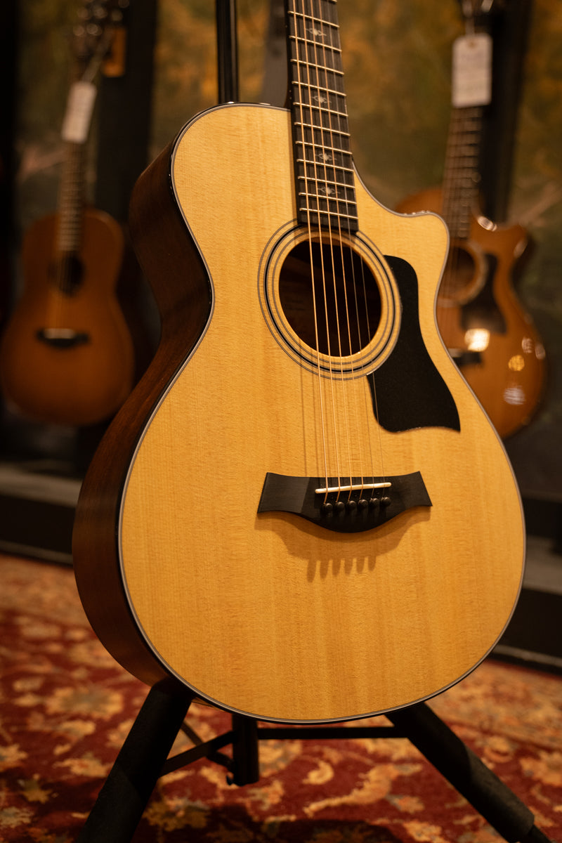 Taylor 312ce 12-Fret Sapele/Sitka Acoustic-Electric Guitar W/ Case (SN: 1210203007)