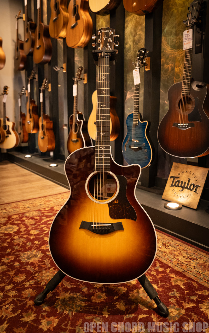 Taylor 414ce-R Grand Auditorium Acoustic-Electric Guitar with Hard Case - Tobacco Sunburst (S/N 1201113098)