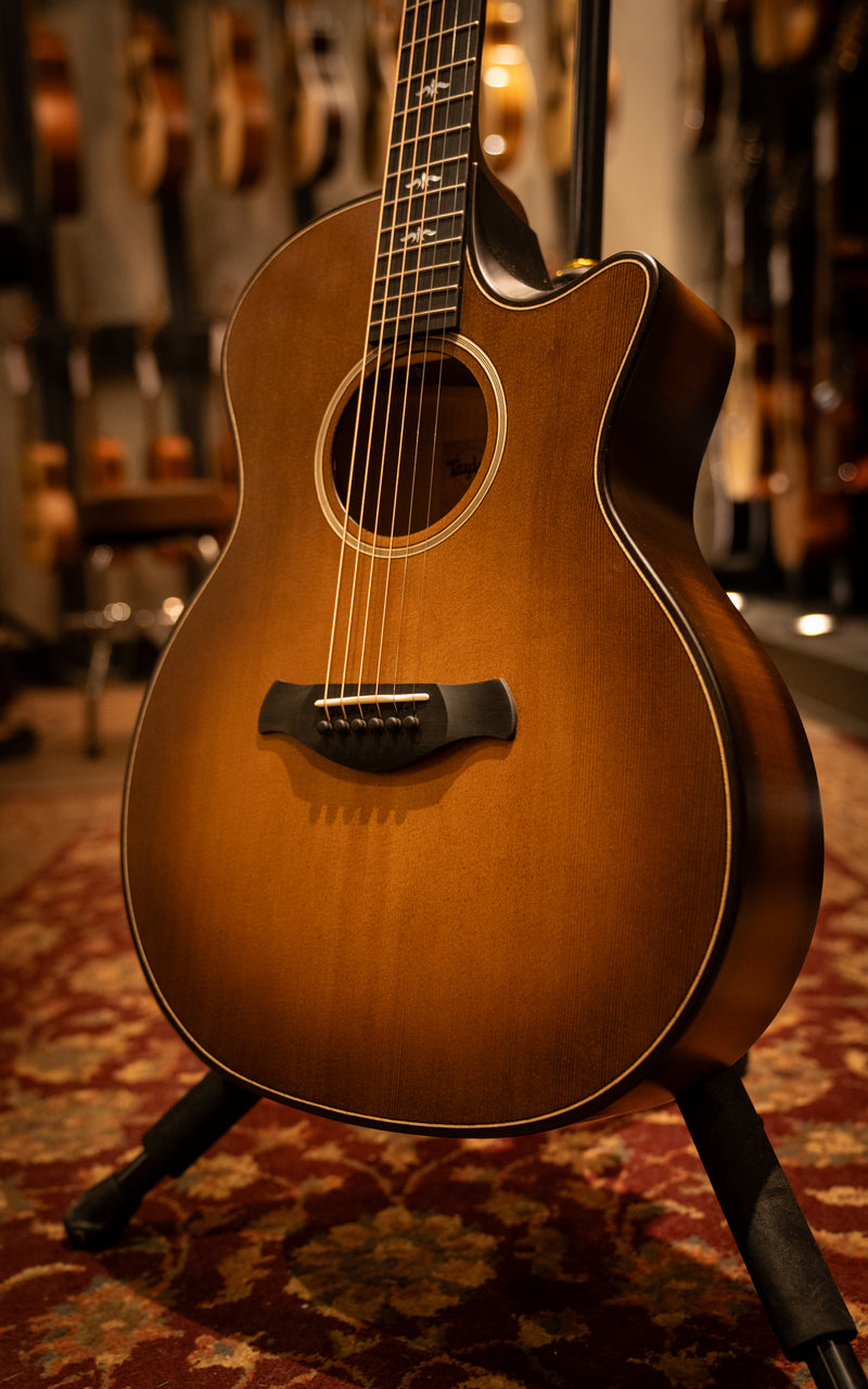 Taylor Builder's Edition 614ce WHB W/ Deluxe Hardshell Brown Case (SN: 1208243098)
