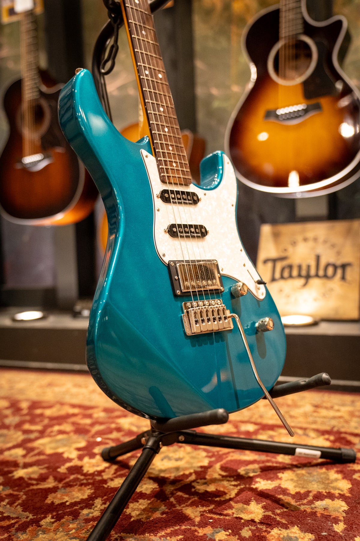 PACIFICA612 VⅡX Teal Green llic Yamaha PAC612VIIX Pacifica Electric Guitar - Teal Green