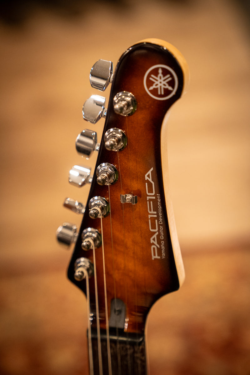 Yamaha PAC212VQM Pacifica Tobacco Brown Sunburst