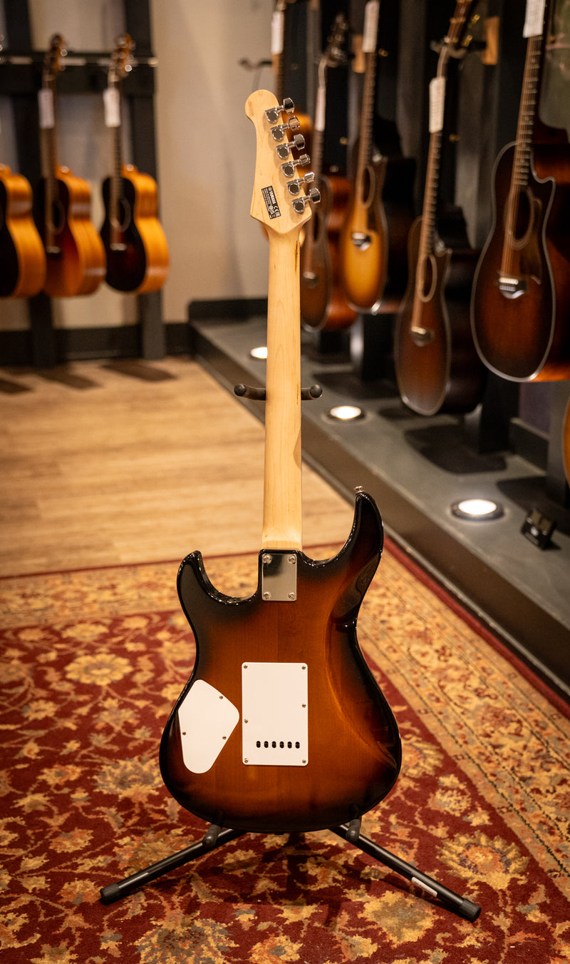 Yamaha PAC212VQM Pacifica Tobacco Brown Sunburst