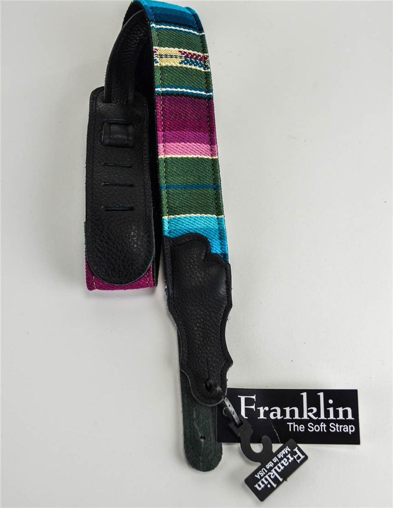 Franklin CD2-SB-BK 2" Saddle Blanket/Natural Strap
