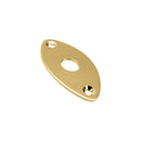 Allparts AP 0615-002 Football Guitar Jackplate - Gold