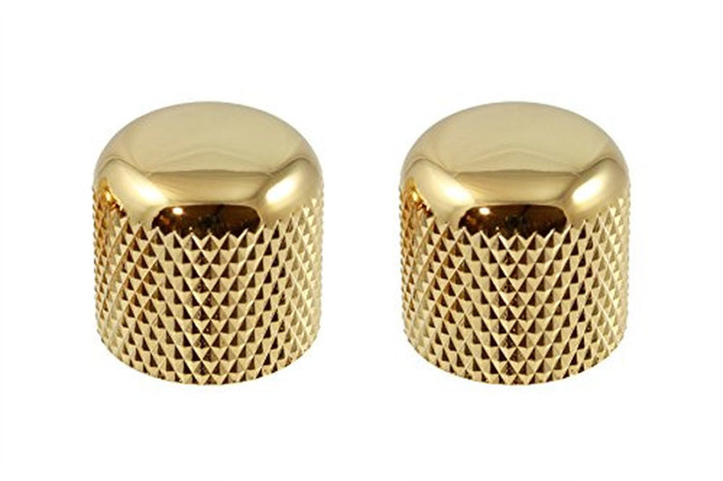 Allparts PK 3110-002 Gold Plated Plastic Dome Guitar Knobs
