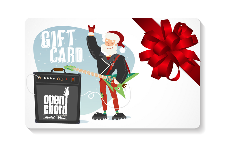 Open Chord Music Shop Gift Card ($100)