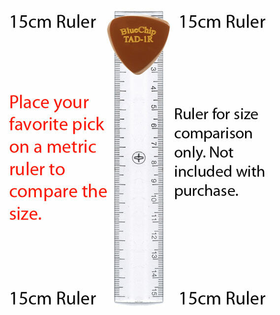 BlueChip TAD60-1R Flatpick Guitar Pick