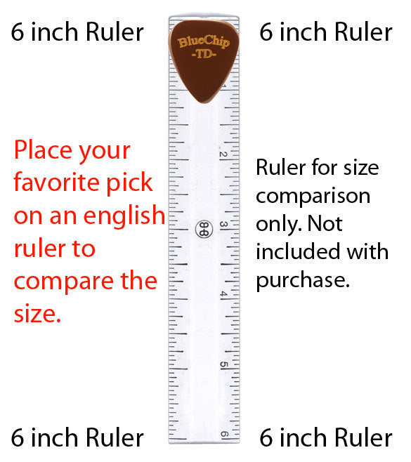 BlueChip TD40 Flatpick Guitar Pick