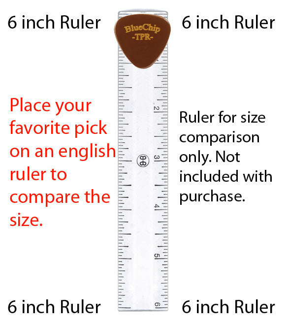 BlueChip TPR50 Flatpick Guitar Pick