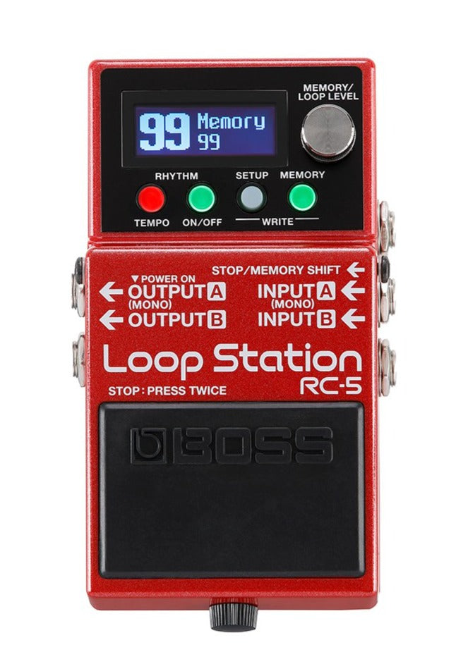 Boss RC-5 Loop Station Looper Guitar Pedal