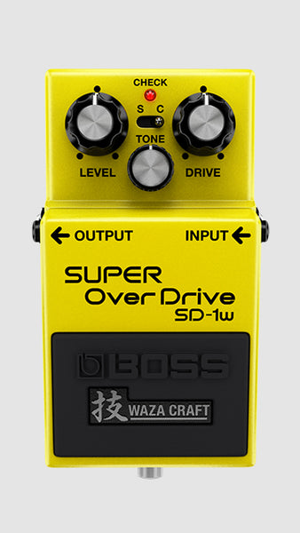 Boss SD-1W WAZA CRAFT Super Overdrive Pedal | Open Chord Music Shop