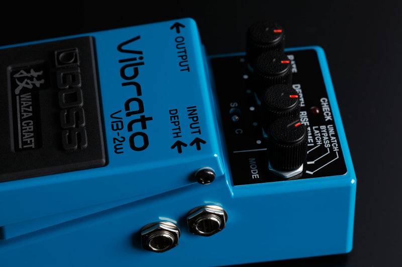 waza craft pedals Boss VB-2W Waza Craft Vibrato Pedal