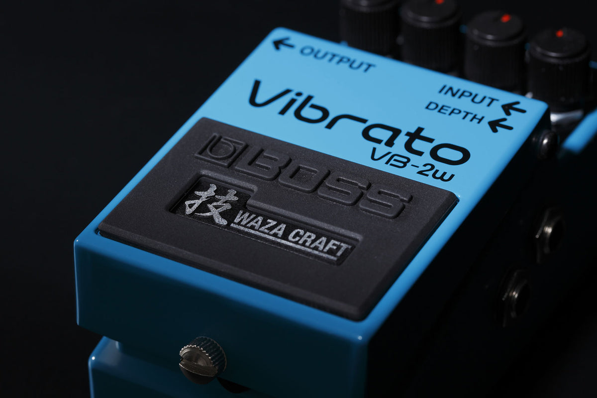 boss vb 2w waza craft vibrato pedal Boss VB-2W Waza Craft Vibrato Pedal