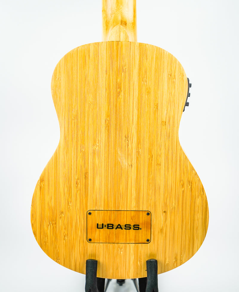 Kala UBASS-BMB-FS All Solid Bamboo Acoustic-Electric U-BASS w/ Gig Bag