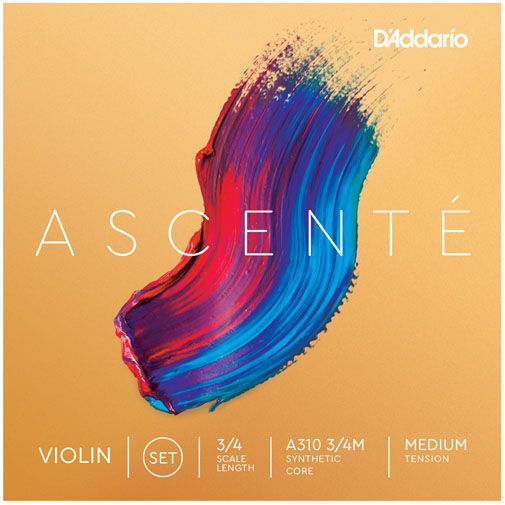D'Addario Ascente A310 3/4 Violin String Set