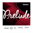 D'Addario J810 Prelude 4/4M Scale Medium Tension Violin Strings