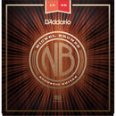 D'Addario NB1356 Nickel Bronze 13-56 Medium Gauge Acoustic Guitar Strings