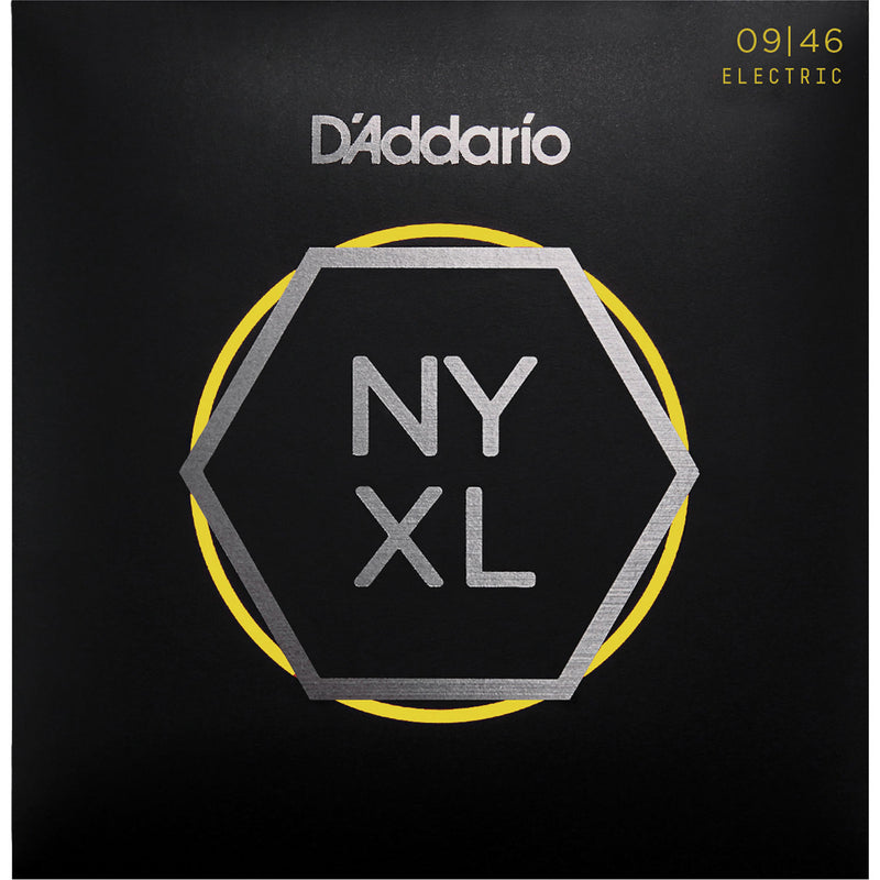 D'Addario NYXL0946 Nickel Wound 9-46 Light Top/Regular Bottom Electric Guitar Strings