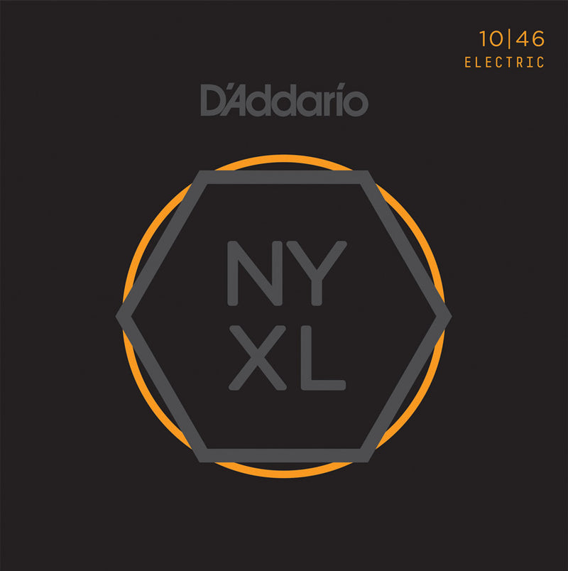 D'Addario NYXL1046 Nickel Wound 10-46 Regular Light Gauge Electric Guitar Strings