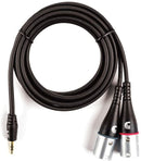 D'Addario PW-MPXLR-06 1/8" To Dual XLR Audio Cable
