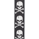 D'Addario 50H01 Polyester Woven Guitar Strap - Skull & Cross Bone