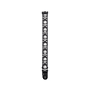 D'Addario 50H01 Polyester Woven Guitar Strap - Skull & Cross Bone
