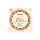D'Addario EJ55 5-String Banjo Strings, Phosphor Bronze, Medium, .10-.23