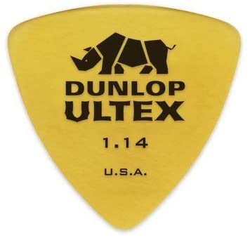Dunlop 426P114 Ultex Triangle Guitar Picks, .114mm - 6 Pack
