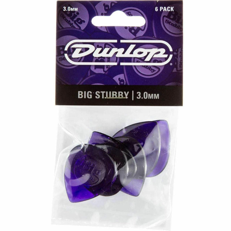 Dunlop 475P300 Big Stubby Guitar Picks - 6 Pack