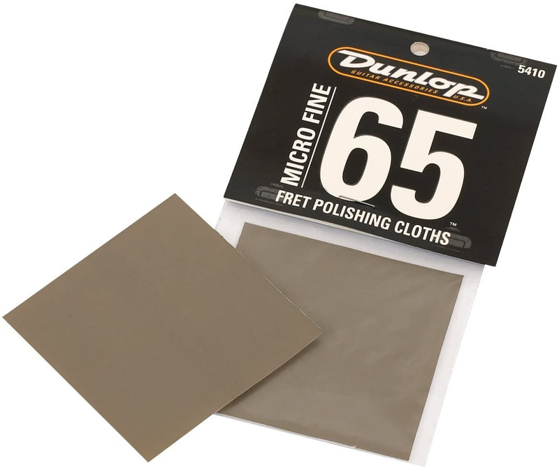 Dunlop 5410 Micro Fret Polishing Cloth - 2 Pack