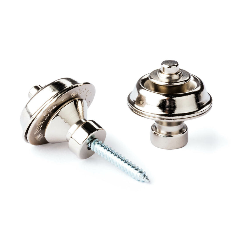 Dunlop SLS1501N STRAPLOK STRAP RETAINERS TRADITIONAL - NICKEL
