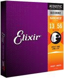 Elixir 11102 Nanoweb 80/20 Bronze 13-56 Medium Gauge Acoustic Guitar Strings