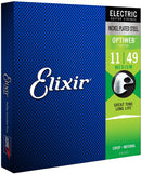 Elixir Optiweb Nickel Plated 11-49 Medium Gauge Electric Guitar Strings