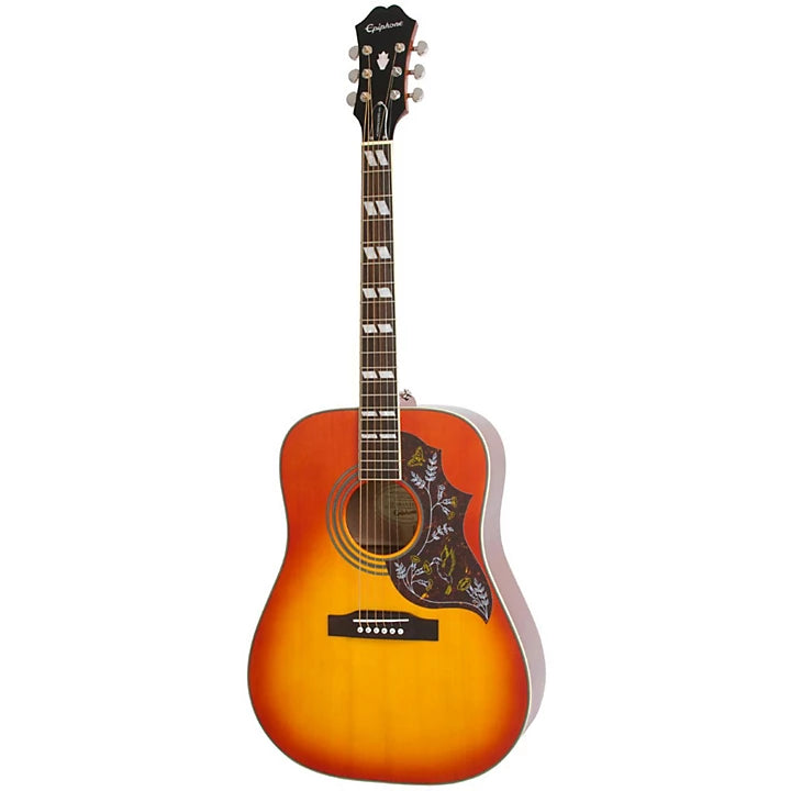 Epiphone Hummingbird Pro Acoustic-Electric Guitar - Faded Cherry