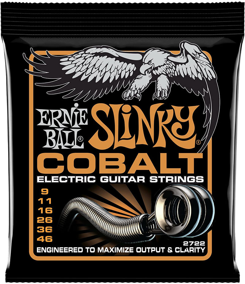 Ernie Ball P02722 Cobalt Hybrid Slinky 09-46 Electric Guitar Strings
