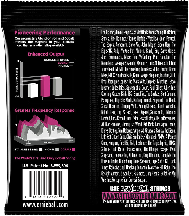 Ernie Ball P02723 Cobalt Super Slinky 09-42 Electric Guitar Strings
