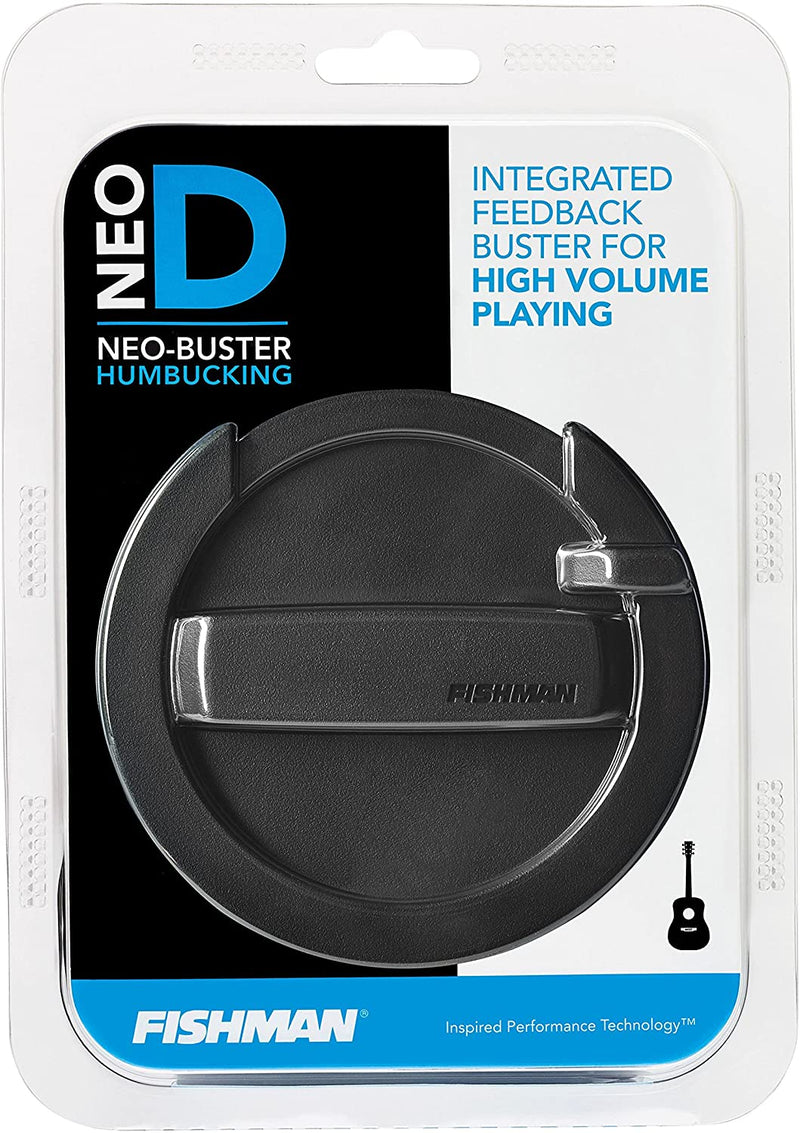 Fishman PRO-NEO-FB2 Neo-Buster Humbucker Soundhole Acoustic Pickup & Feedback Buster