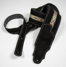 Franklin FSS-BK-SW 2.5' Black Suede with Hitch Weave and Natural Stitching