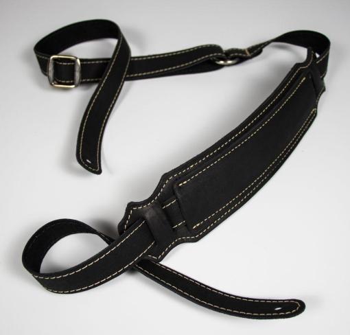 Franklin V1-BK-N Black Glove Leather Vintage Strap