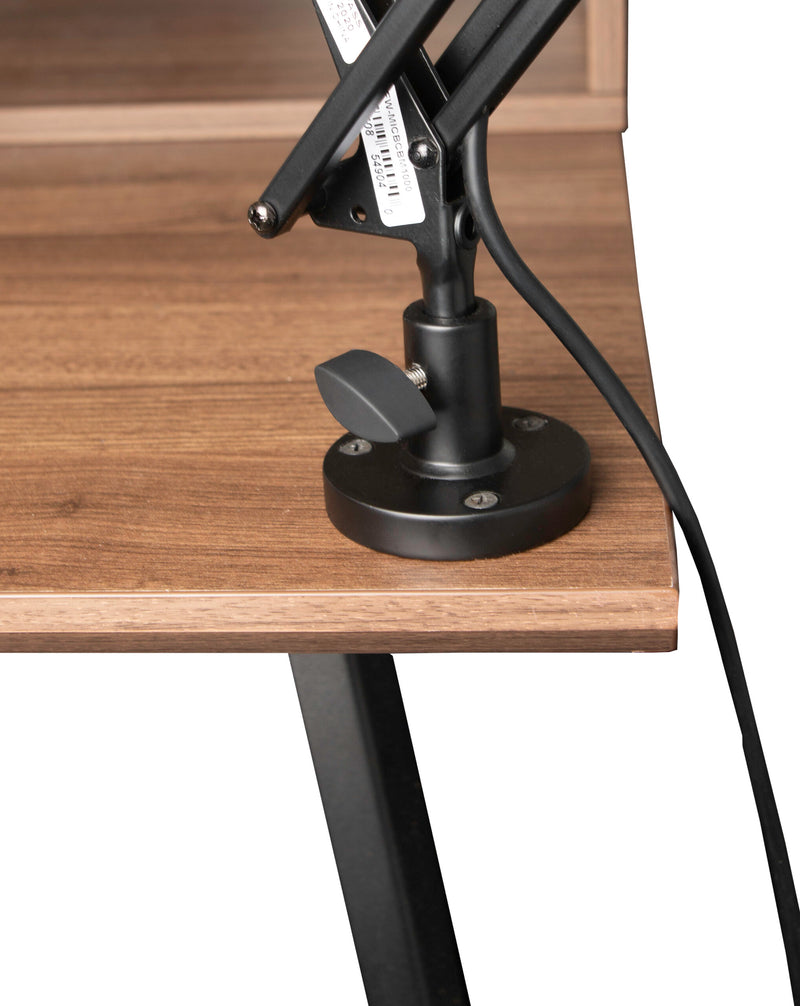 Gator Frameworks GFWMICBCBM1000 Desk Mounted Broadcast Boom for Podcast and Recording