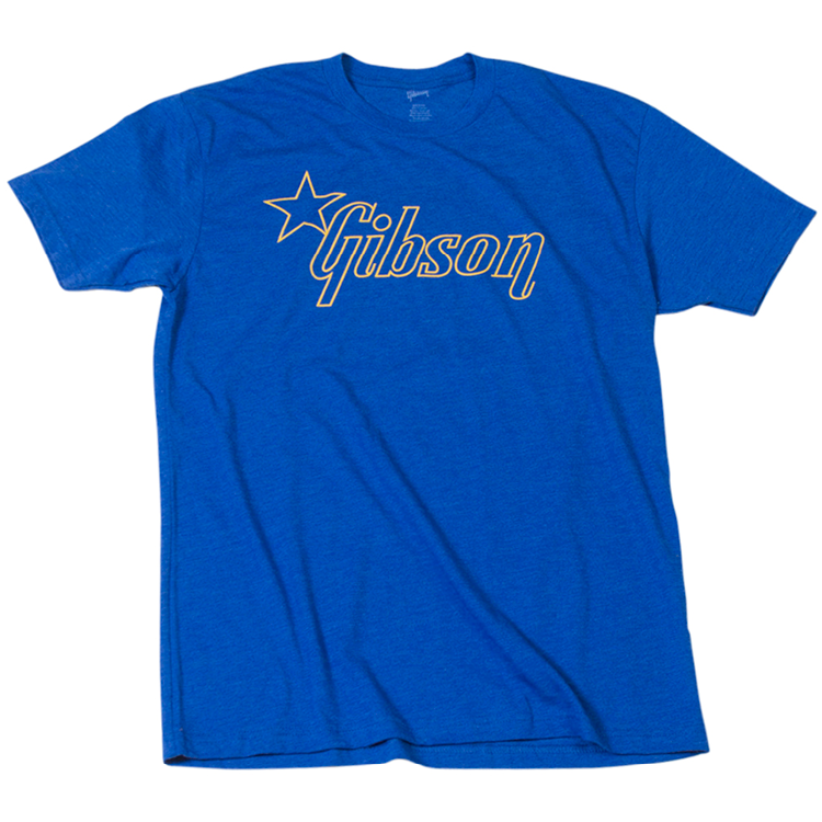 Gibson GA-STRM Star T-Shirt - Blue